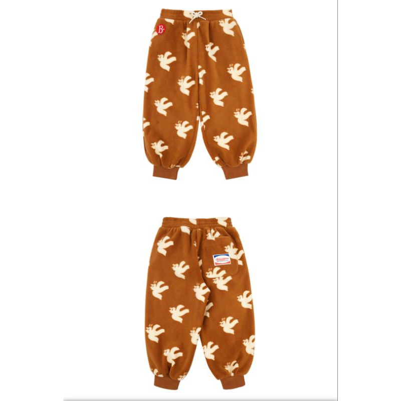 -Set áo khoác+quần lông ấm Bebedepino VN xuất Hàn