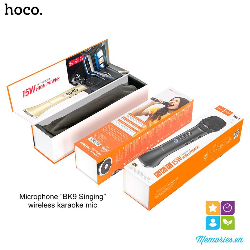 Loa Thể Thao Bluetooth Mini Wireless V5.0 Chống Nước IPX5 Hoco BS47 / Loa karaoke BS41 plus / BS46 / BK9 + mic