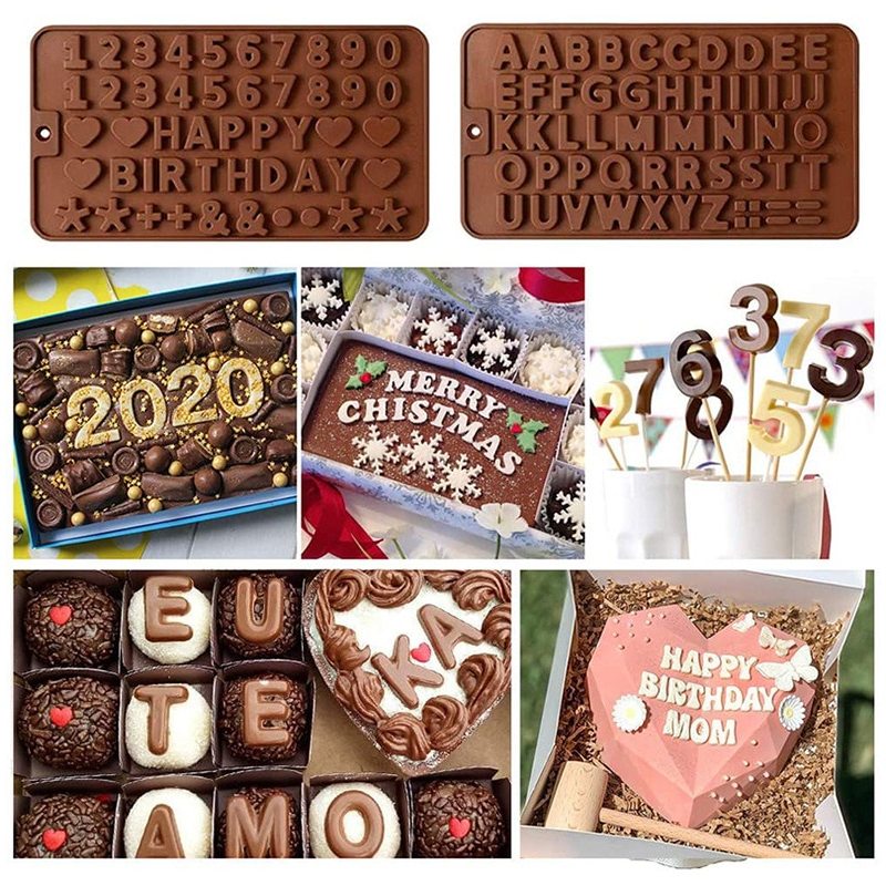 Khuôn Silicon Trái Tim - Làm Chocolate - Panna Cotta - Mousse - Pudding - Tàu Hũ - Làm Thạch - Dụng Cụ Làm Bánh