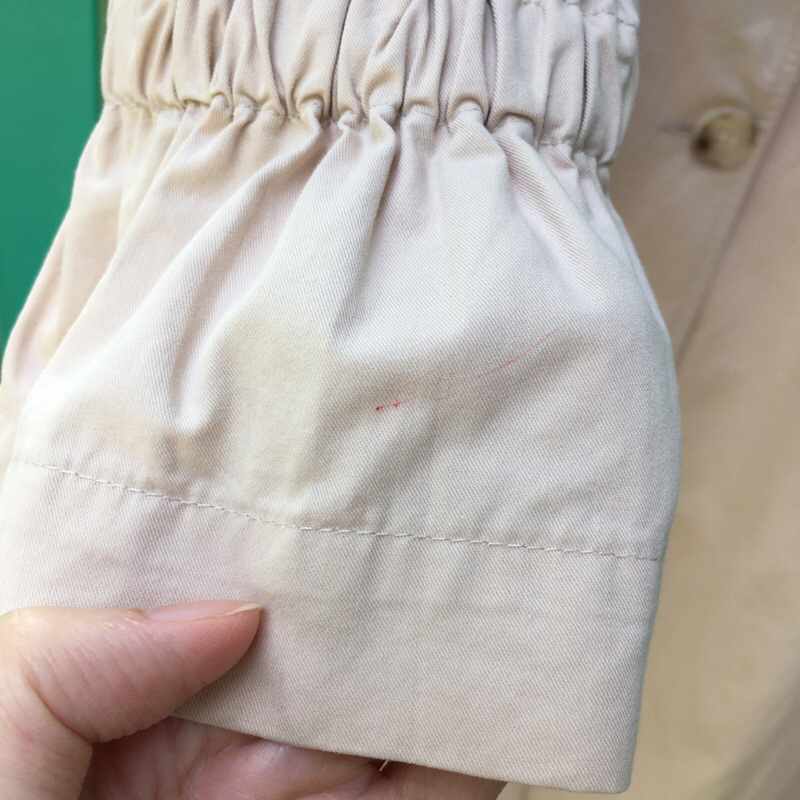 Khoác manto kaki tay bồng Marie Marie women coat