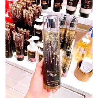 Xịt thơm into the night bath and body works chai cao 236ml cực thơm