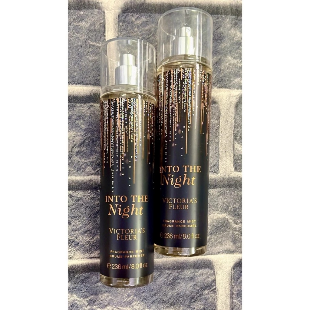 Xịt thơm INTO THE NIGHT bath and body works chai cao 236ml cực thơm