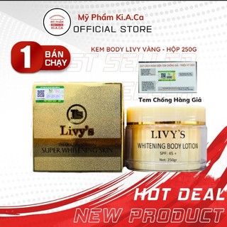 Kem Body Livy s Vàng Thái Lan Chính Hãng