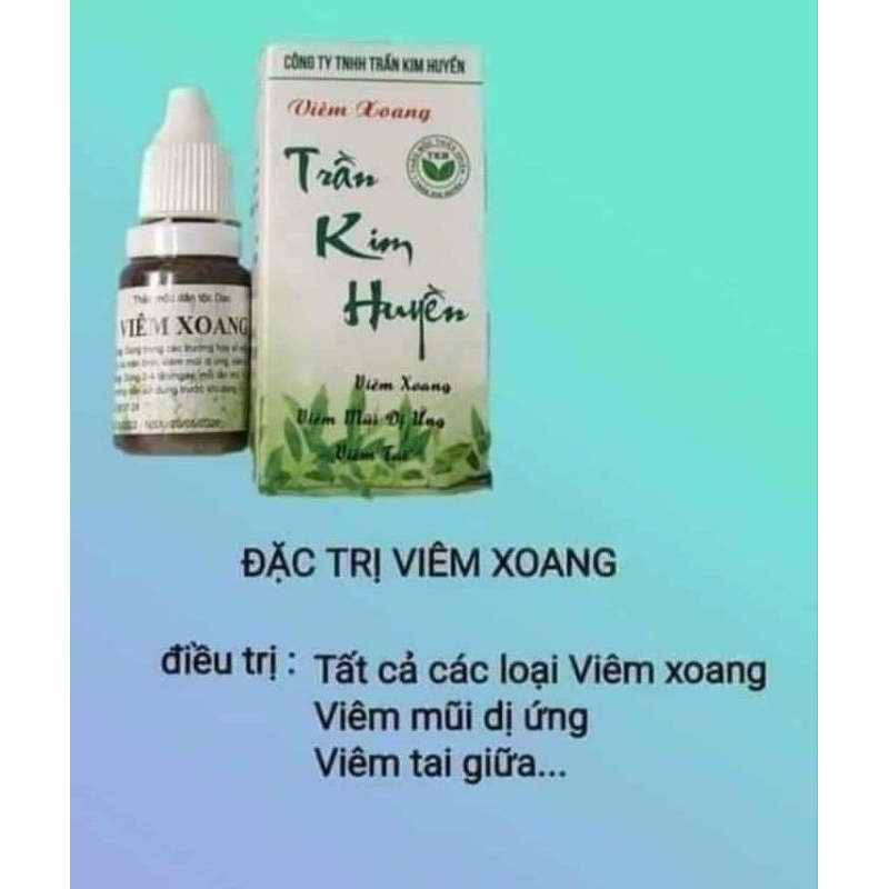 Viêm xoang trần kim huyền