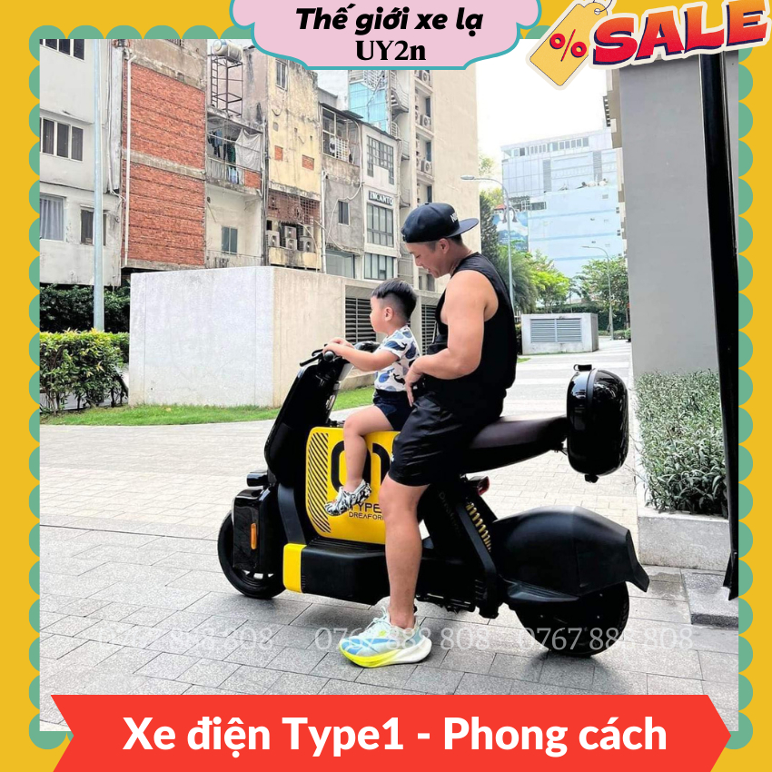 ♻️ Xe điện Type1 Mẫu mới cực chất - xe điện QJ Type1 phong cách thể thao cá tính
