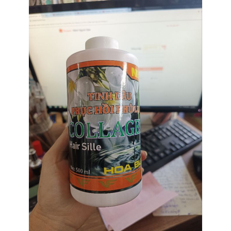 tinh dầu phục hồi phủ lụa hoa bưởi 500ml