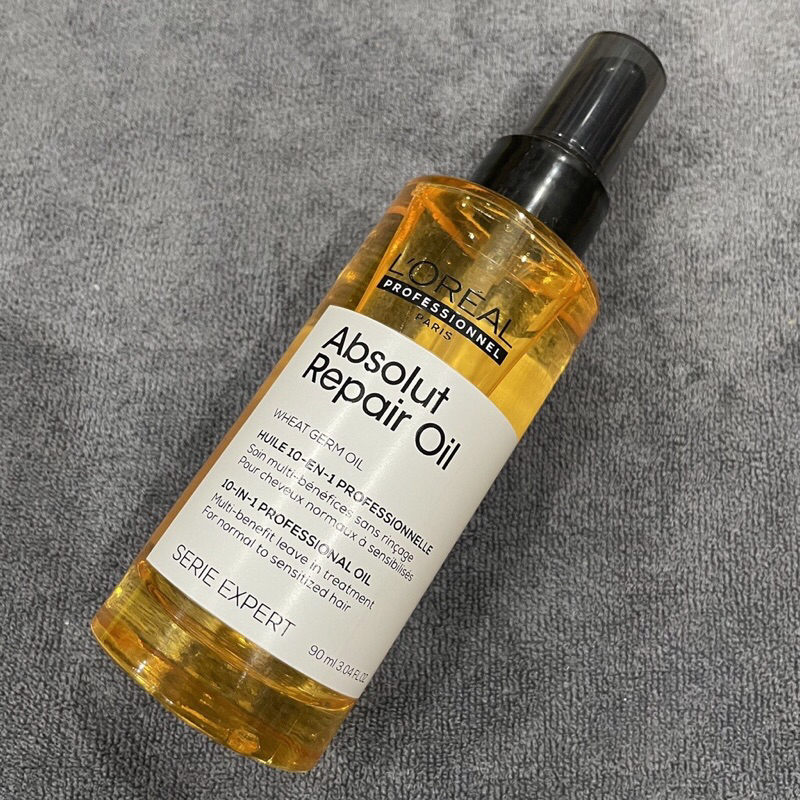 Tinh dầu dưỡng tóc siêu mềm mượt L'oreal Absolut Repair OIL cao cấp NEW 90ml