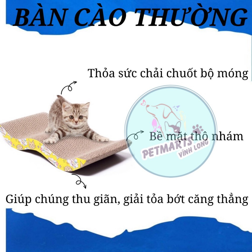 Bàn cào loại móng cho mèo size lớn 42*22 *38