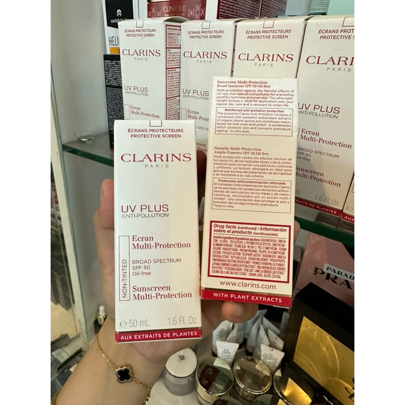Kem chống nắng Clarins UV Plus Anti SPF50 - chính hãng