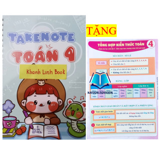 Sách - takenote toán 4