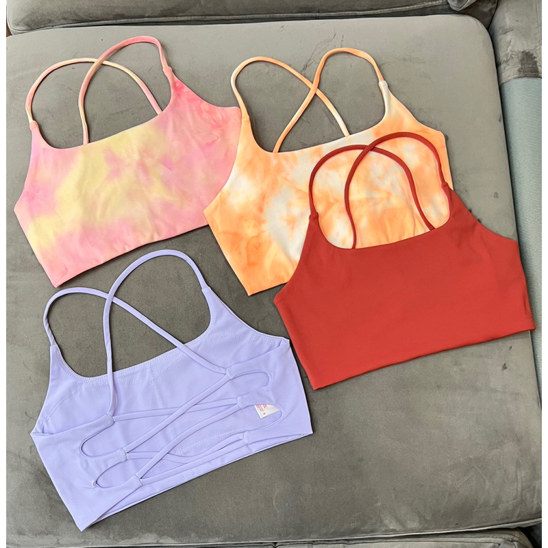 Áo Tập Gym - Yoga Poly Co Giãn 4C Có Đệm Ngực