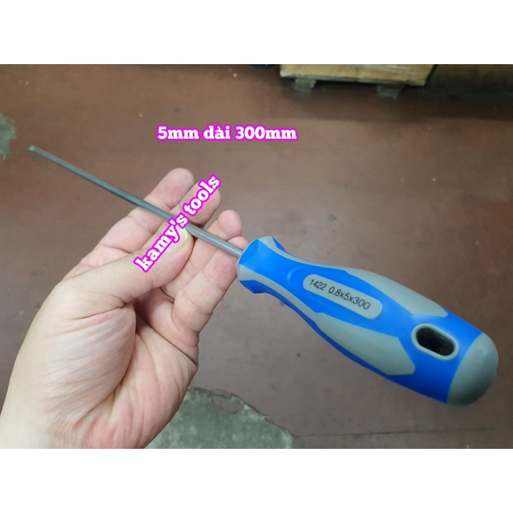 Tua vít bake dẹp kingtony ph1 5mm dài 300mm model 14210112 14220512, tô vít
