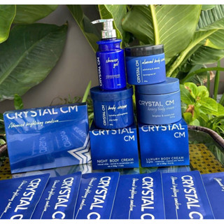    TẶNG KÈM 6️⃣ TẮM TRẮNG   BỘ BODY CỐT DẺO CRYSTAL CM DƯỠNG TRẮNG DA MỜ THÂM CẢI THIỆN DA ĐEN LÌ 
