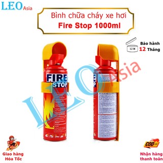 Bình Chữa Cháy Xe Hơi Fire Stop 1000ml Foam An Toàn Di Động Với Sức Mạnh Chữa Cháy