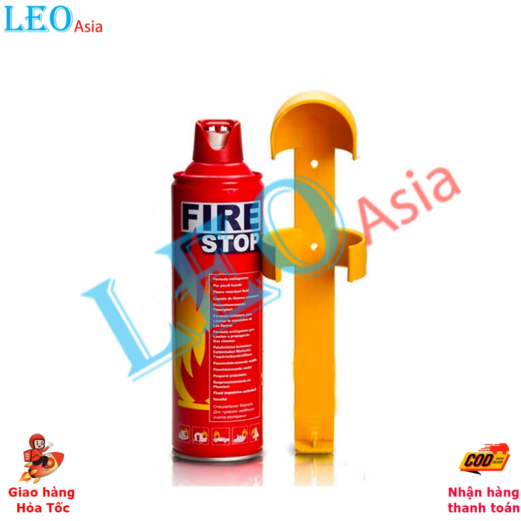 Bình Chữa Cháy Xe Hơi Fire Stop 1000ml Foam An Toàn Di Động Với Sức Mạnh Chữa Cháy