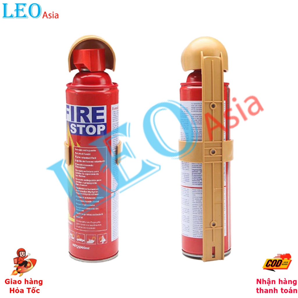 Bình Chữa Cháy Xe Hơi Fire Stop 1000ml Foam An Toàn Di Động Với Sức Mạnh Chữa Cháy