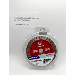 Hộp 5 lưỡi cắt tường shenchao phi 125 , 133, 156 mm cắt siêu ngọtchuyên dụng cắt tường, cắt đá