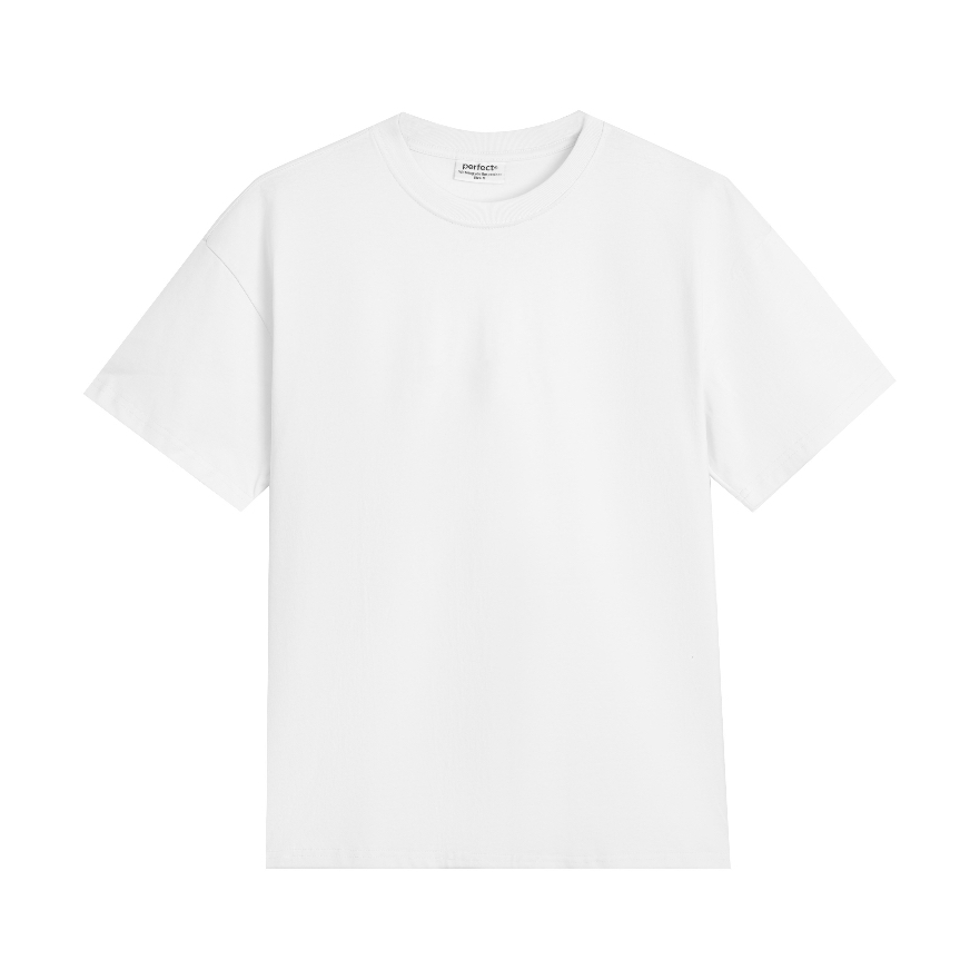 Áo thun Unisex PERFECT Basic Tee phông trơn nam nữ tay lỡ oversize nhiều màu dày dặn