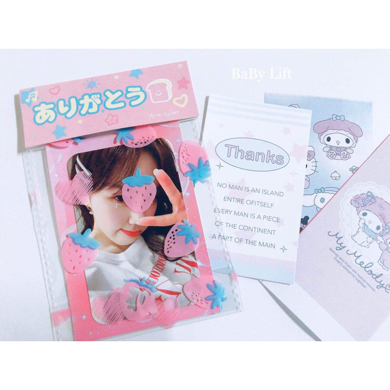 SET TÚI DÂU TÂY ĐỰNG CARD