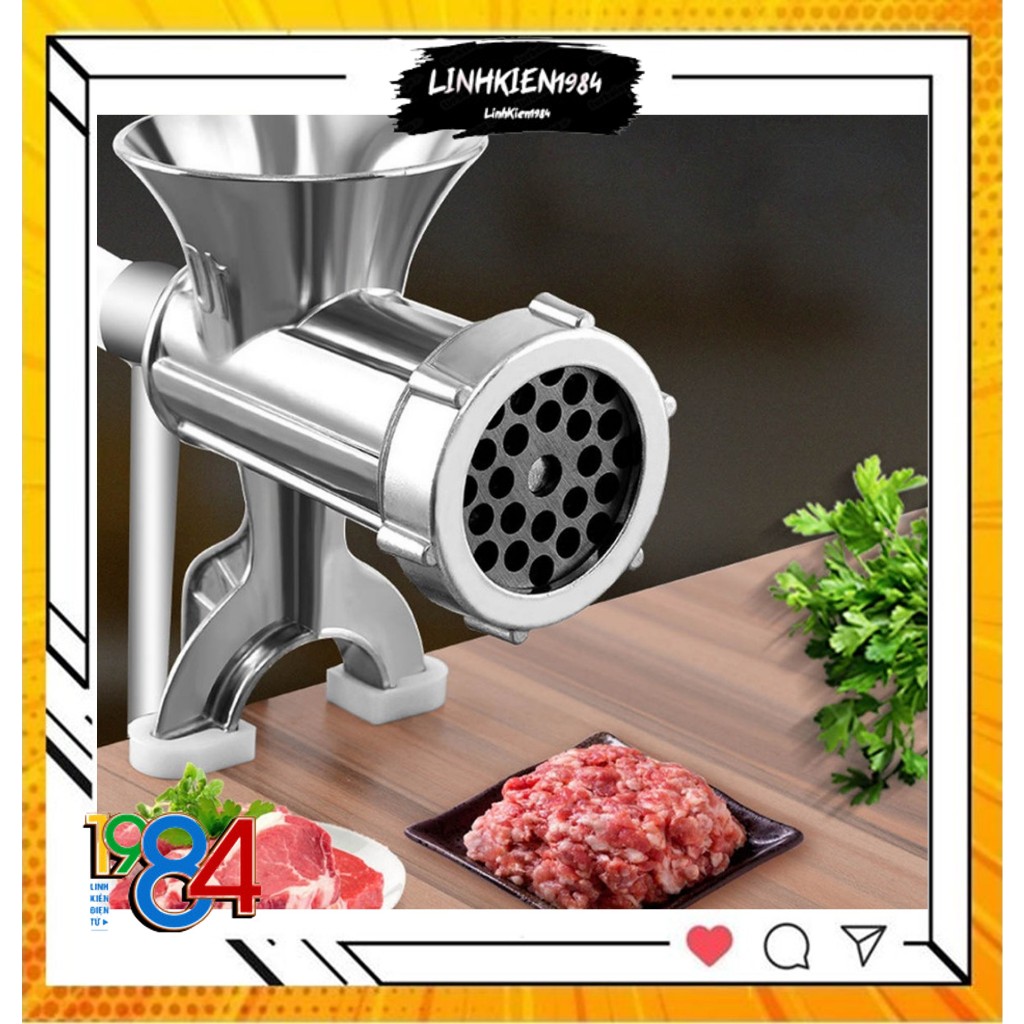 Máy xay thịt cá cua bằng tay đa năng Dụng Cụ Xay Thịt Cầm Tay ,nhỏ ,gọn,dễ dàng vệ sinh,tiện lợi cho mọi gia đình