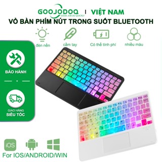  Bao da ipad Goojodoq Đèn Nền Bàn Phím Cho Ốp Lưng Có Bàn Di Chuột Bút Chì 9 8 7th Gen Air 4 5 Pro 11 Bảo hành chính hãng 