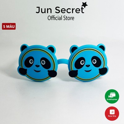 Kính cho bé thời trang Jun Secret chống bụi, chống tia UV kiểu dáng mới lạ đáng yêu dành cho bé từ 3 đến 7 tuổi mã 10076