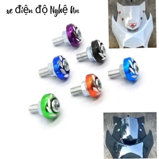 Ốc màu M6 trang trí xe máy,xe điện