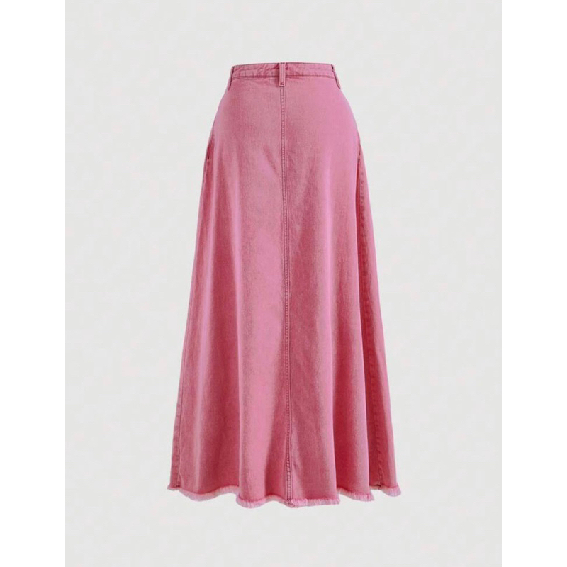 Chân váy Jean dáng dài