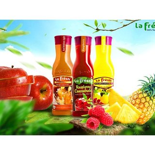 Sinh tố lafresh đà lạt chai 650ml - mứt sinh tố đủ vị trái cây cao cấp gía tốt giao hàng nhanh