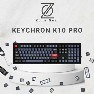 Bàn Phím Cơ Keychron K10 Pro - Bàn Phím Cơ Keychron K10 Max 3 Mode - Fullsize - Hỗ trợ QMK/VIA