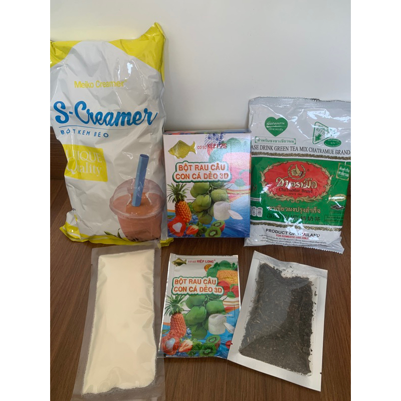 SÉT LÀM TRÀ SỮA THÁI XANH - THÁI ĐỎ