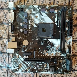 Mainboard asrock b450m-hdv r4.0 qua sử dụng. bo mạch chủ b450m-hdv r4.0 cũ, asrock b450m hdv