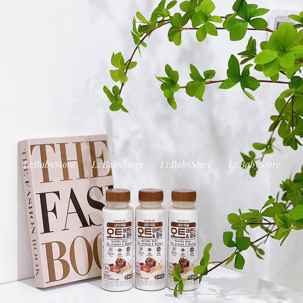 SỮA HẠT NATURE MEAL HÀN QUỐC CHO MẸ BẦU, SAU SINH, NGƯỜI TIỂU ĐƯỜNG, ĂN HEALTHY