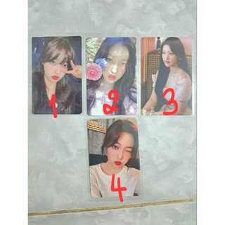 Card bo góc chính hãng loona choerry choi yerim