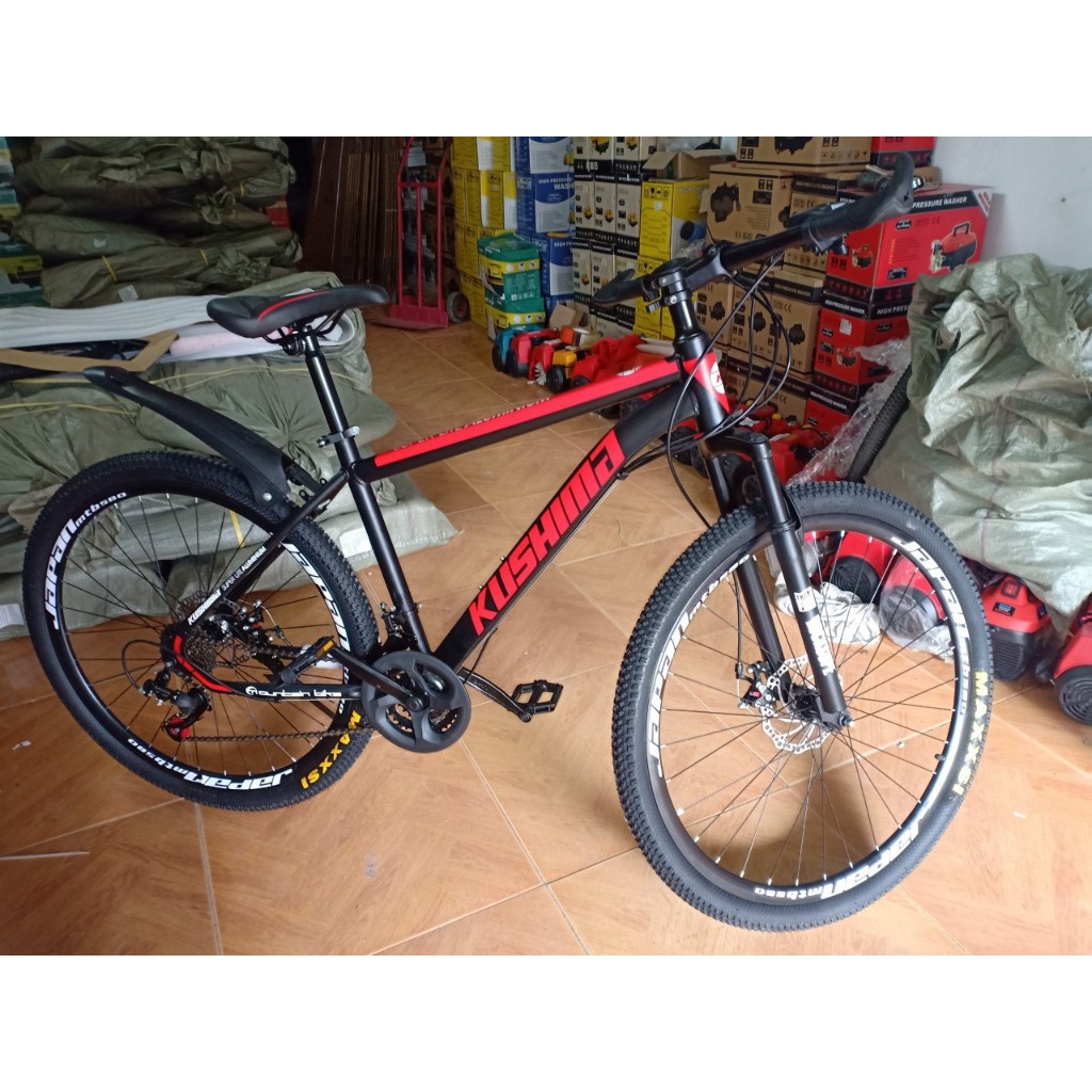 Xe đạp KUSHIMA NHẬT BẢN ,size 26inc, 7 líp, nặng 14kg