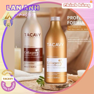  Bộ dầu gội phục hồi Tacavy hương nước hoa 1000ml Dầu gội Collagen dưỡng tóc mềm mượt 