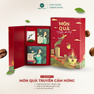 Hộp Quà Tặng TRUYỀN CẢM HỨNG HANCOFFEE - Hộp Quà Biếu, Tặng Sang Trọng Và Lịch Sự