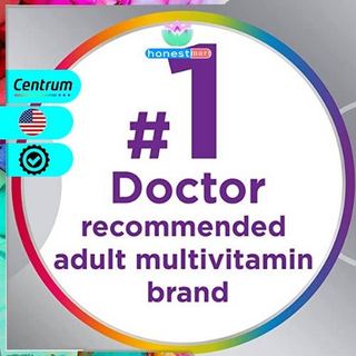 Vitamin cho người lớn tuổi trên 50 tuổi Centrum Silver 50+ 275 viên