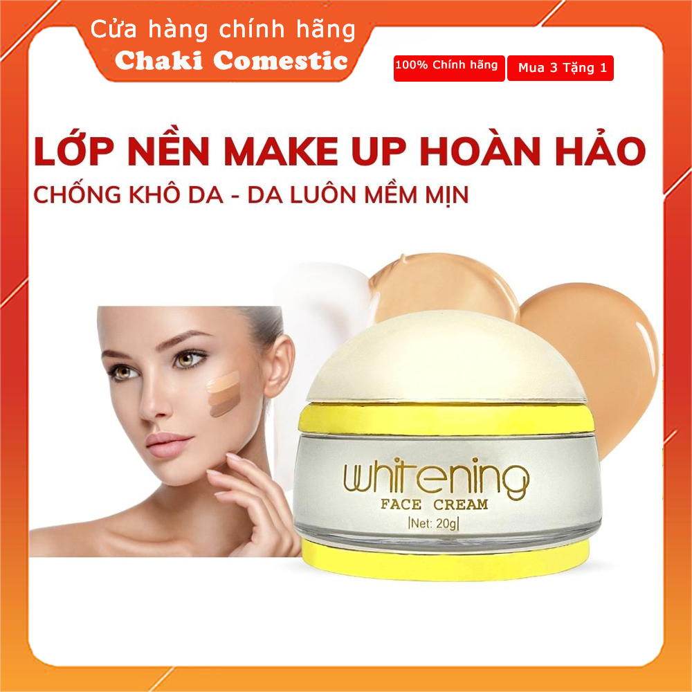 Kem Face Pháp Mềm Acosmetics, Dưỡng Trắng Da Mặt 20g