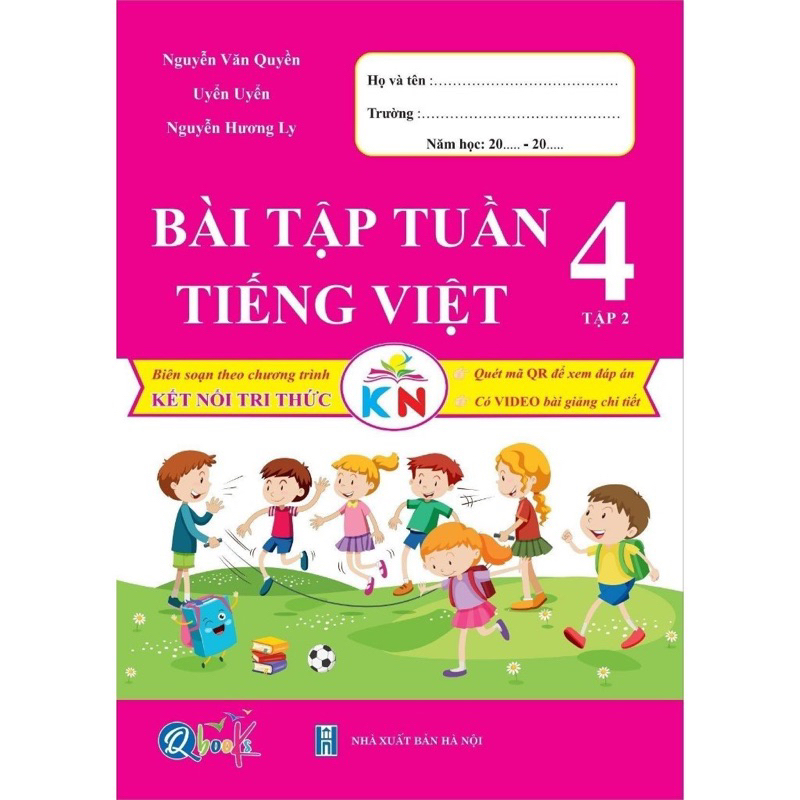 Sách - Combo Bài Tập Tuần và Đề Kiểm Tra Toán và Tiếng Việt lớp 4 - Kết Nối Tri Thức Với Cuộc Sống - Học Kì 2 (4 cuốn)