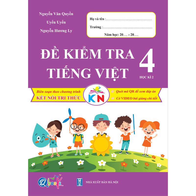 Sách - Combo Bài Tập Tuần và Đề Kiểm Tra Toán và Tiếng Việt lớp 4 - Kết Nối Tri Thức Với Cuộc Sống - Học Kì 2 (4 cuốn)