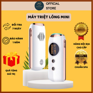 Máy triệt lông mini cao cấp triệt lông theo công nghệ IPL an toàn không gây đau rát, hiệu quả cao