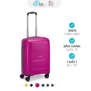 Vali du lịch xách tay Modo Galaxy, size S 20 inch, siêu nhẹ, nhiều màu sắc, thương hiệu Ý, bảo hành Quốc tế
