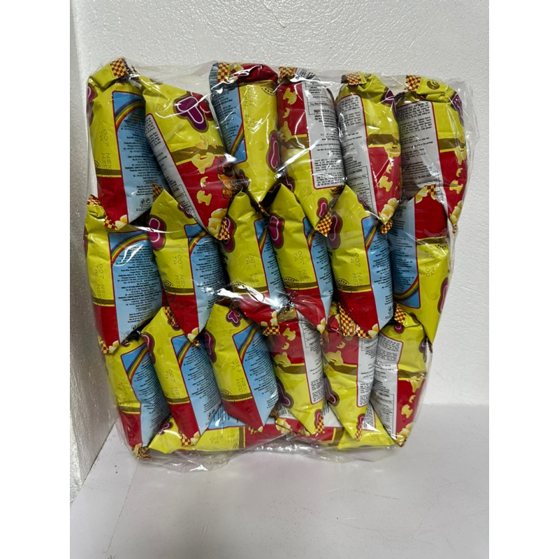 Bịch 10- 20 gói Bim bim Tràng An Teddy bịch to 10 gói/ nhỏ 20 gói 2 vị cua/bò