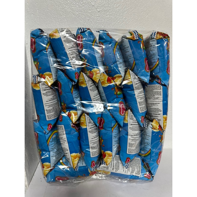 Bịch 10- 20 gói Bim bim Tràng An Teddy bịch to 10 gói/ nhỏ 20 gói 2 vị cua/bò