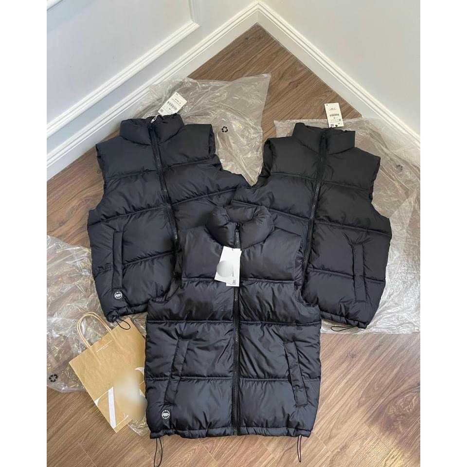 Áo khoác phao Gile DNWR outerwwear ZA.RA Man túi trong lót lông vũ nhẹ nhàng