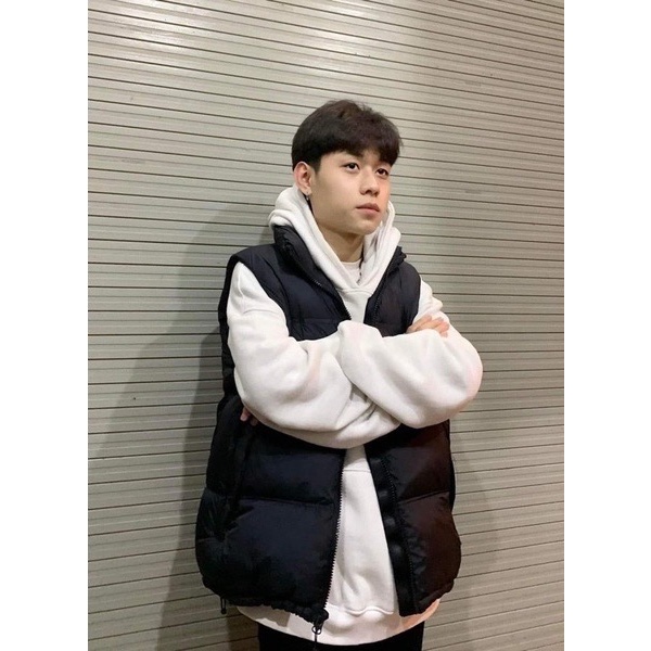 Áo khoác phao Gile DNWR outerwwear ZA.RA Man túi trong lót lông vũ nhẹ nhàng