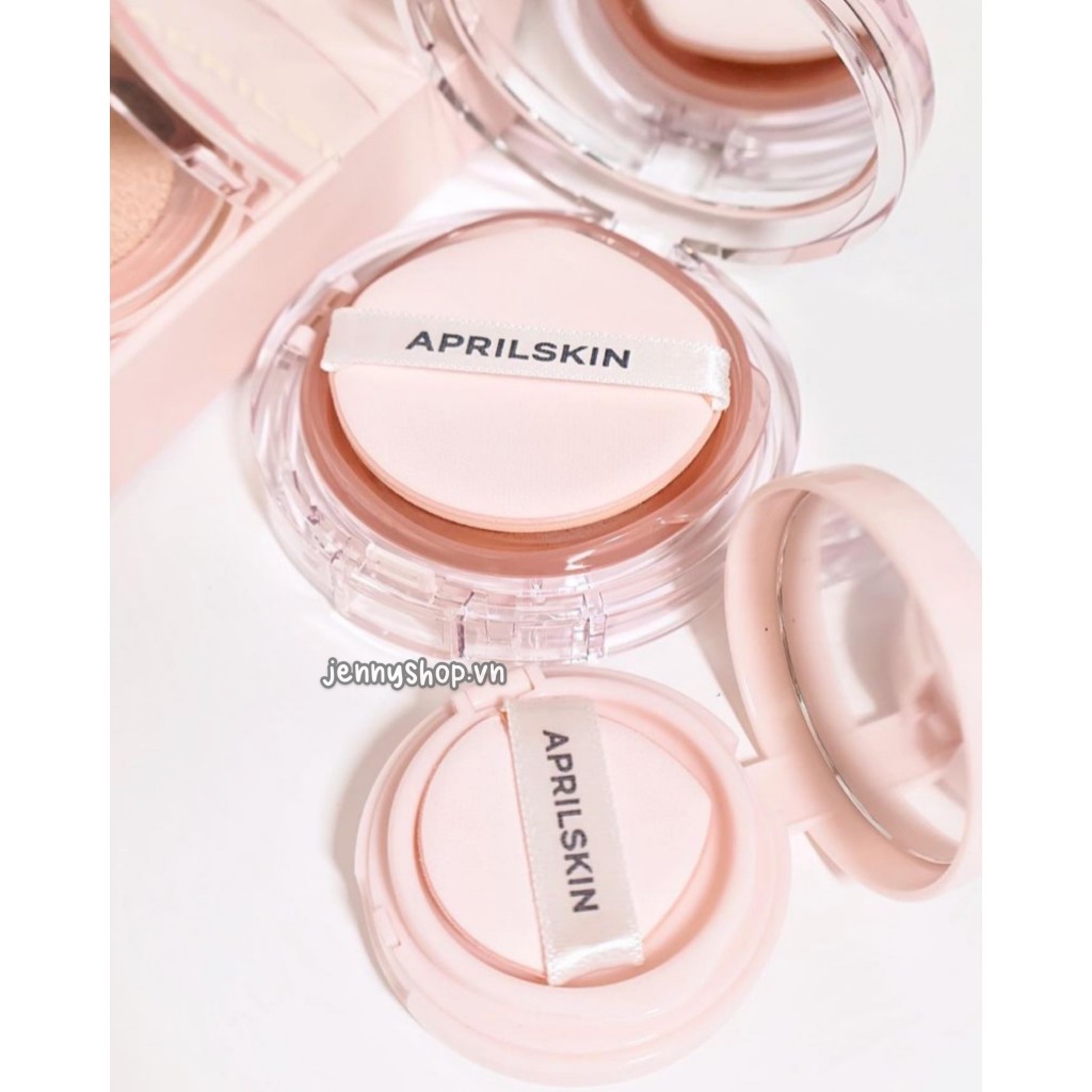 Set Phấn Nước April Skin Blossom Hero Mini Cushion Limited Edition