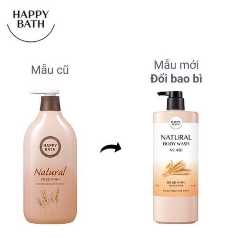 SỮA TẮM CAO CẤP HAPPY BATH 900ml HÀN QUỐC - BẢN MỚI