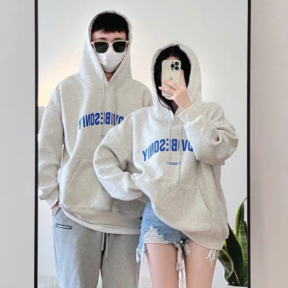 Áo hoodie Nỉ Bông Form Rộng Nam Nữ Unisex Oversize in nhiều hình